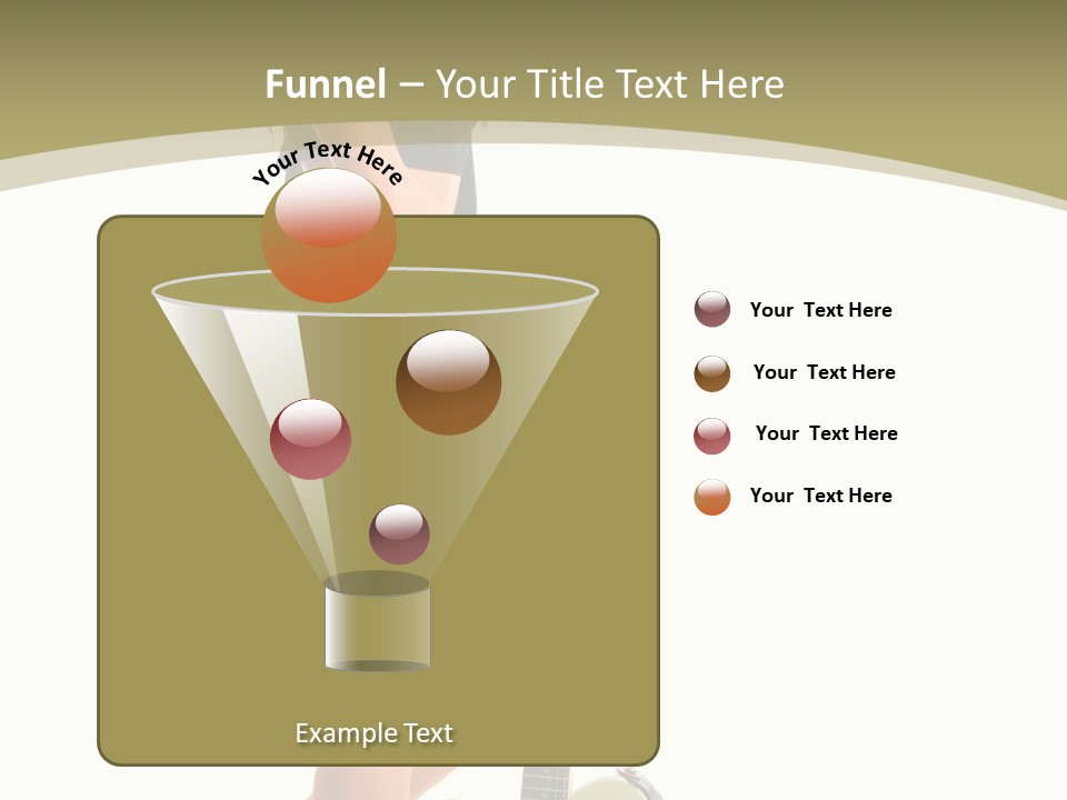 Isolated Make Up Skin PowerPoint Template