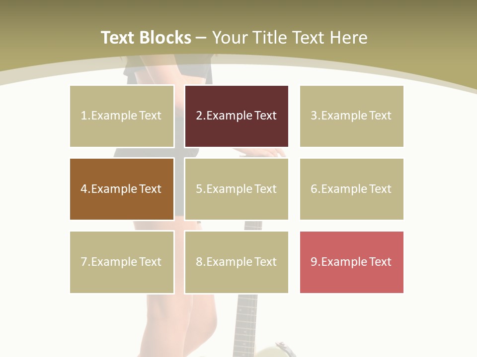 Isolated Make Up Skin PowerPoint Template