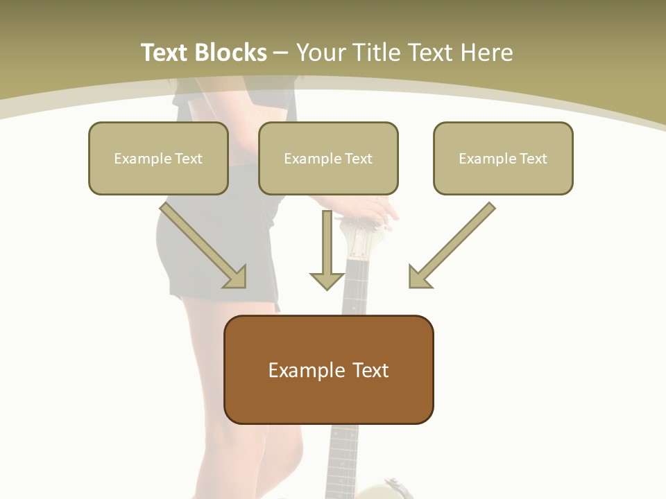 Isolated Make Up Skin PowerPoint Template