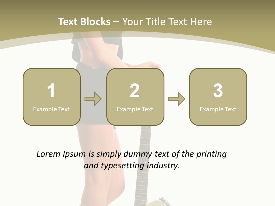 Isolated Make Up Skin PowerPoint Template