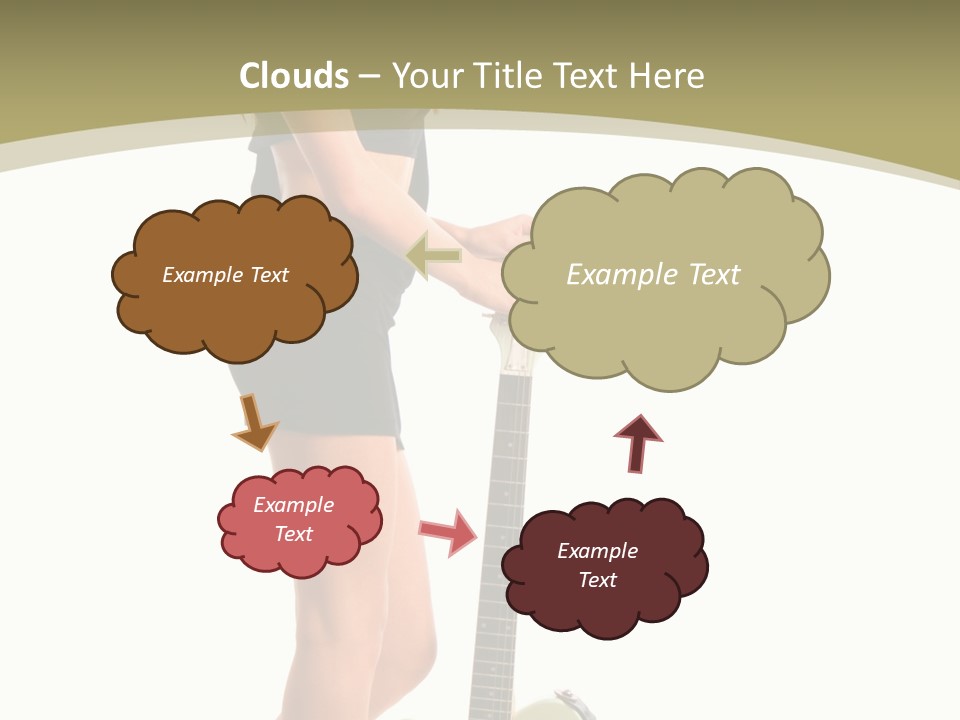 Isolated Make Up Skin PowerPoint Template