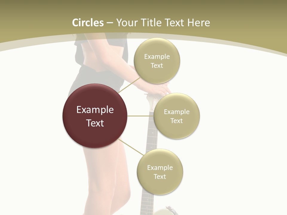 Isolated Make Up Skin PowerPoint Template