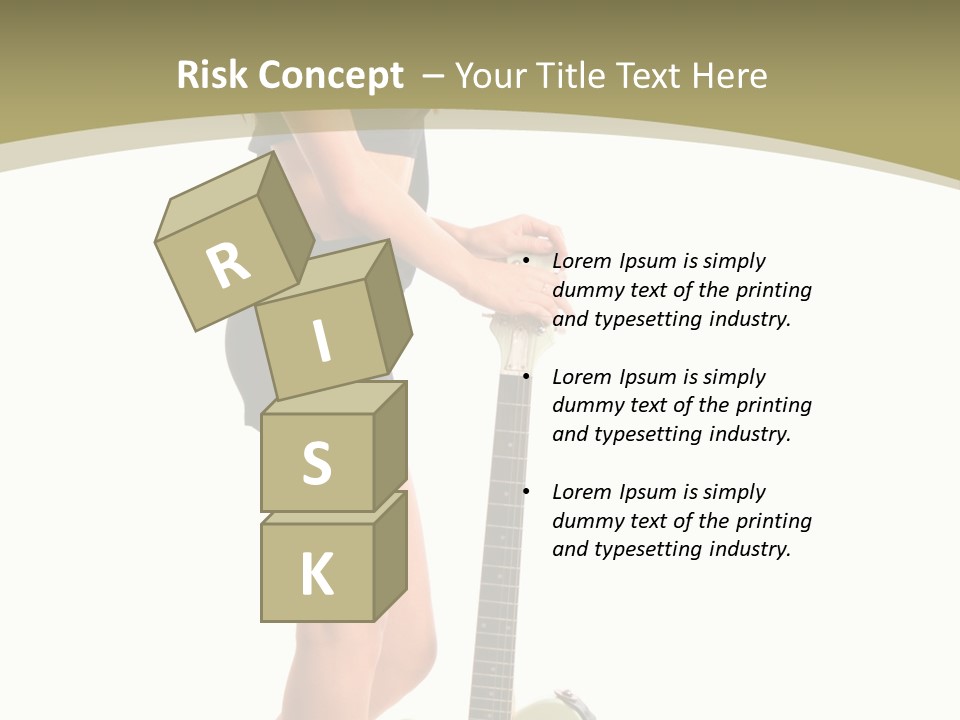 Isolated Make Up Skin PowerPoint Template