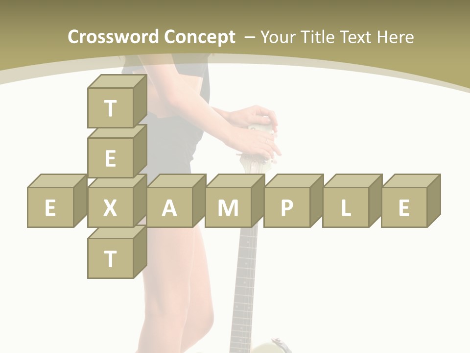 Isolated Make Up Skin PowerPoint Template