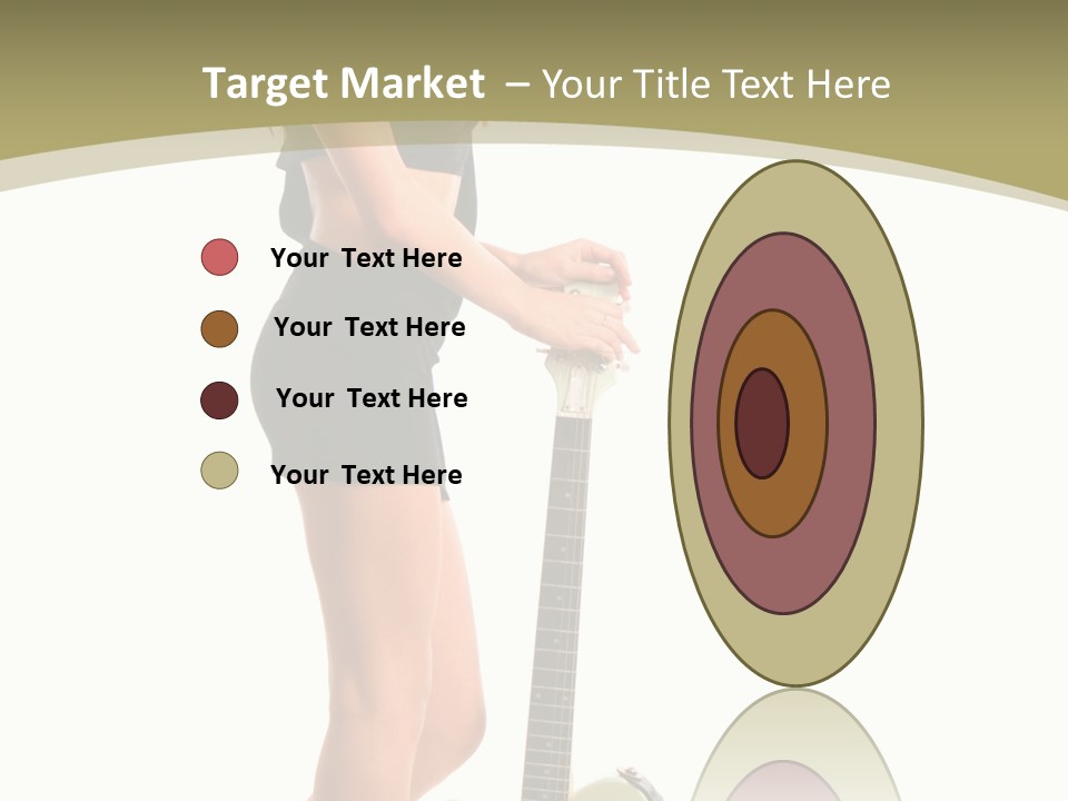 Isolated Make Up Skin PowerPoint Template