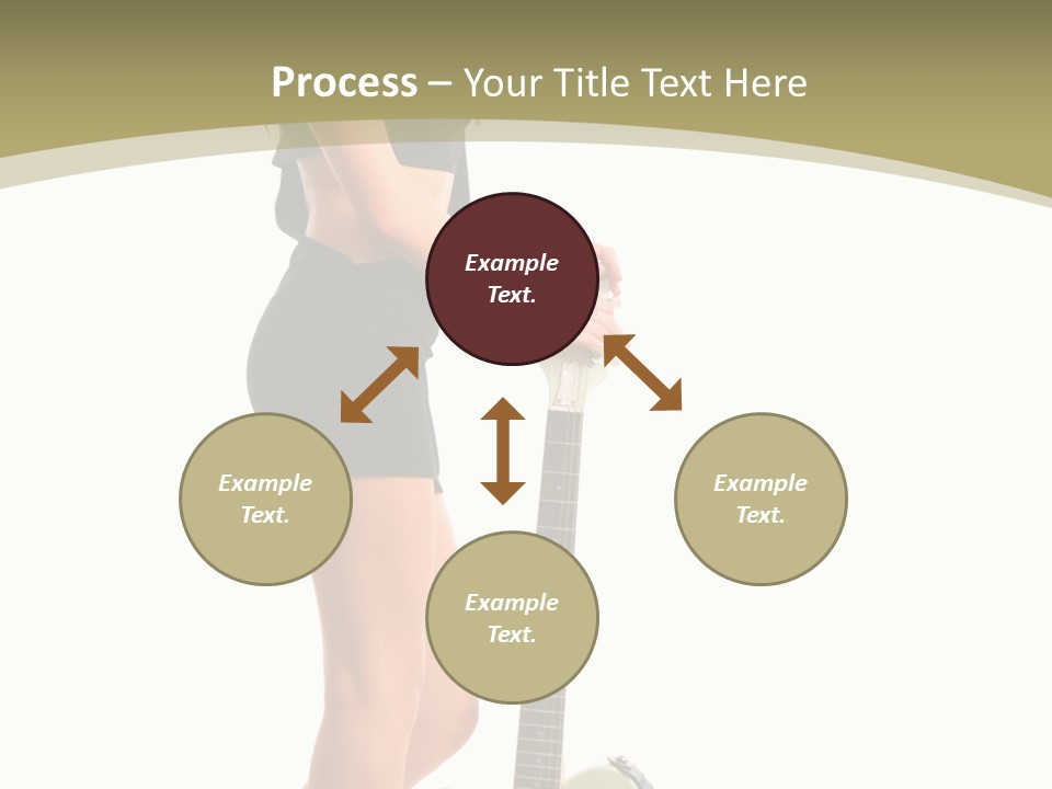 Isolated Make Up Skin PowerPoint Template