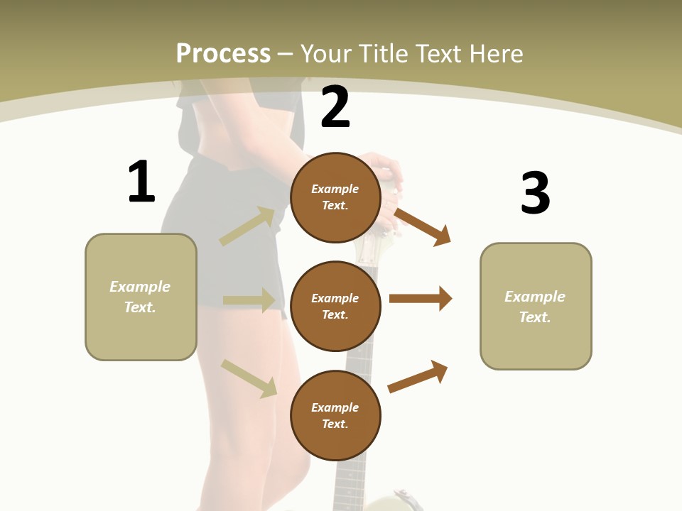 Isolated Make Up Skin PowerPoint Template