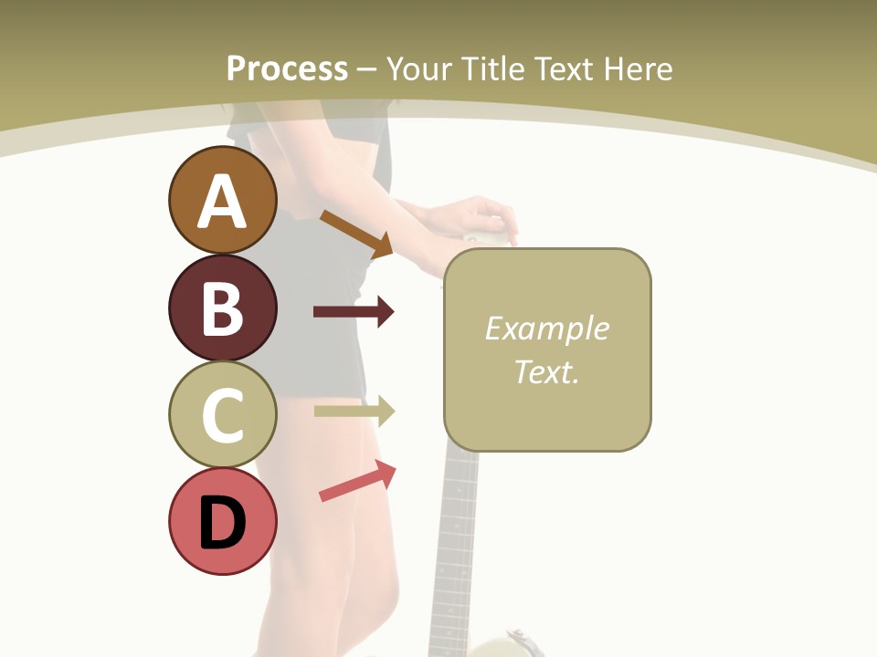 Isolated Make Up Skin PowerPoint Template