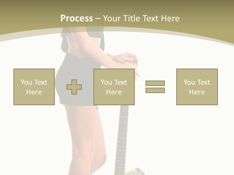 Isolated Make Up Skin PowerPoint Template