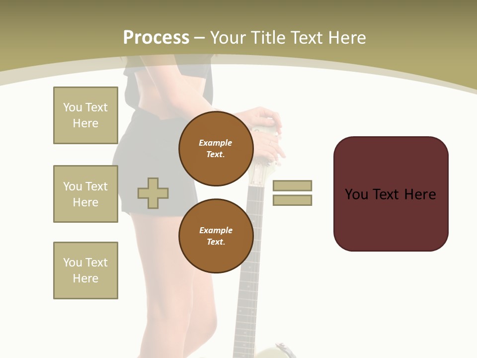 Isolated Make Up Skin PowerPoint Template