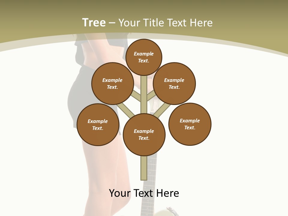 Isolated Make Up Skin PowerPoint Template