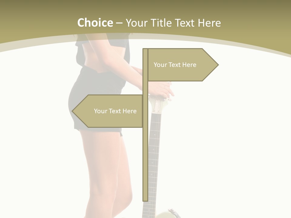 Isolated Make Up Skin PowerPoint Template