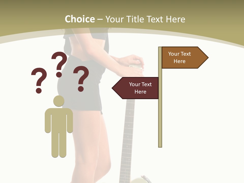 Isolated Make Up Skin PowerPoint Template