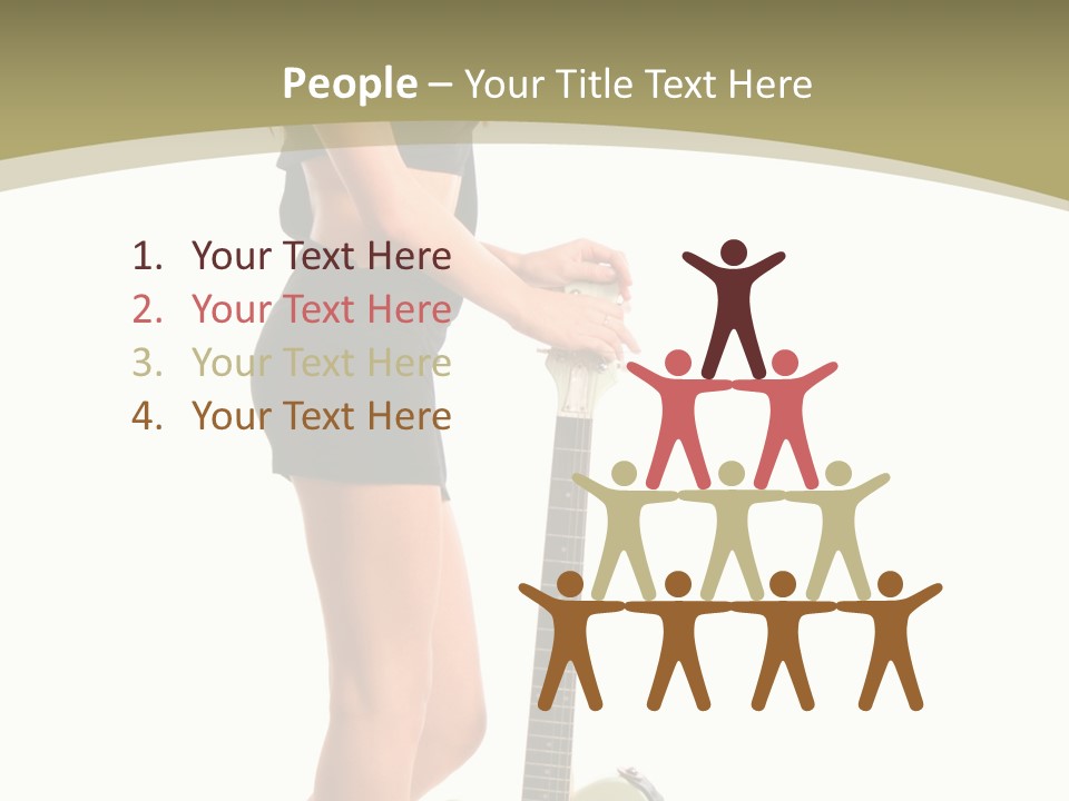 Isolated Make Up Skin PowerPoint Template