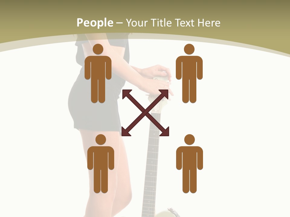 Isolated Make Up Skin PowerPoint Template