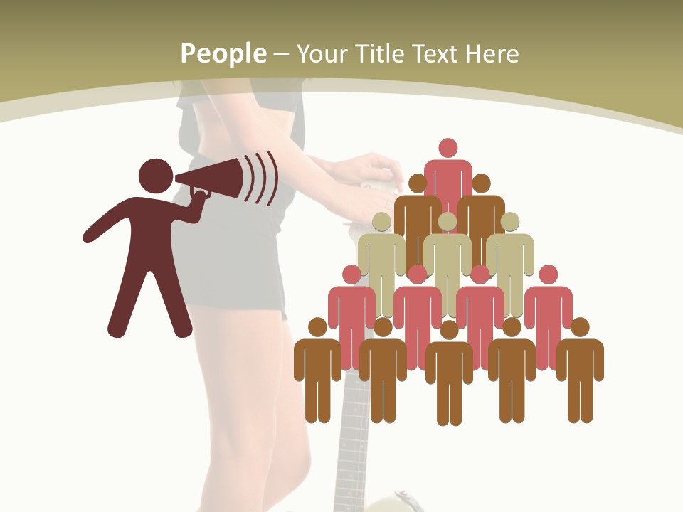 Isolated Make Up Skin PowerPoint Template