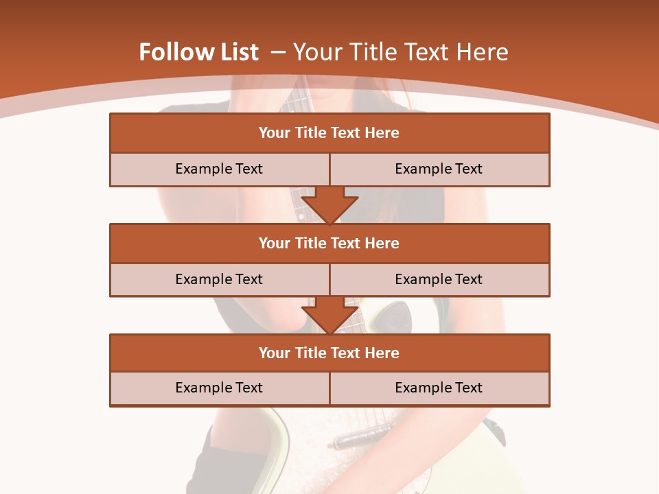 Instrument Isolated Make Up PowerPoint Template