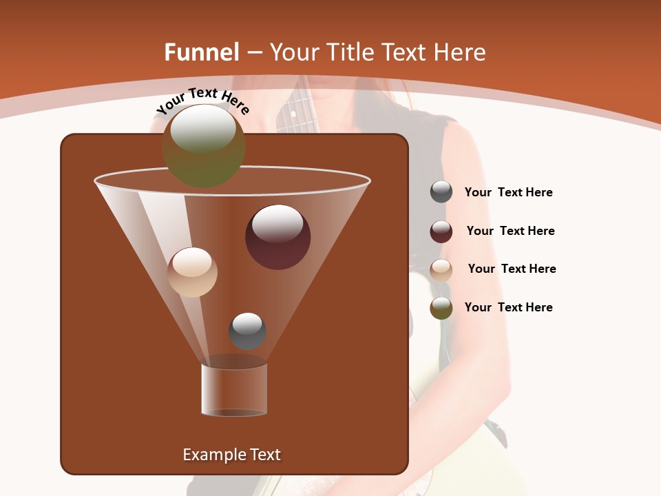Instrument Isolated Make Up PowerPoint Template