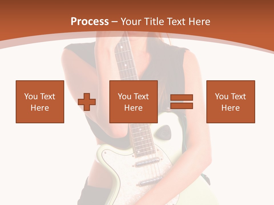 Instrument Isolated Make Up PowerPoint Template