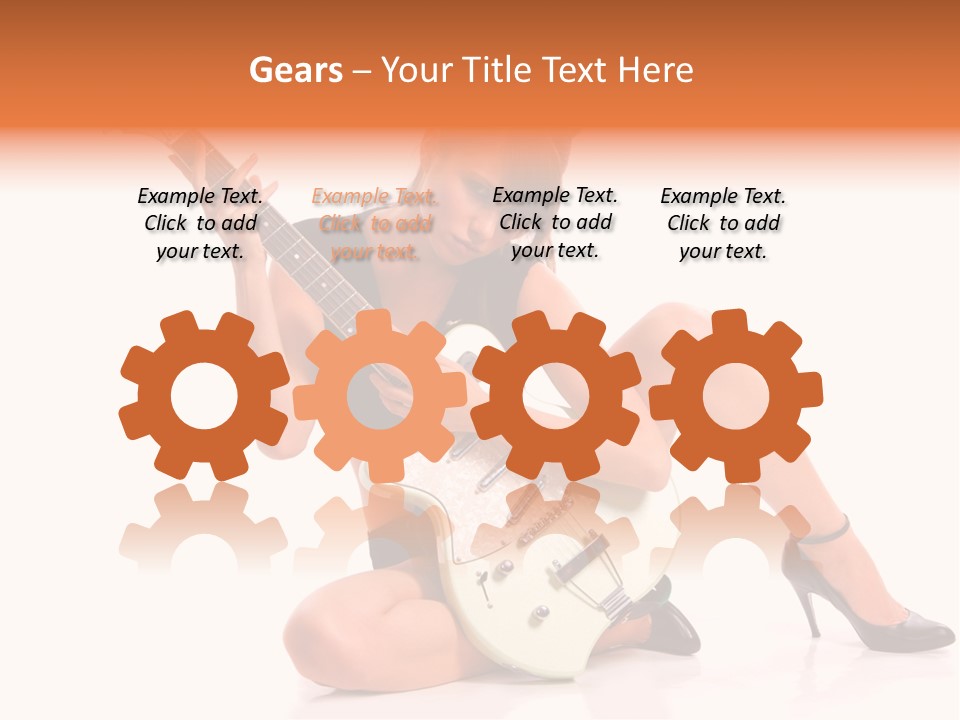 Clean Girl Face PowerPoint Template