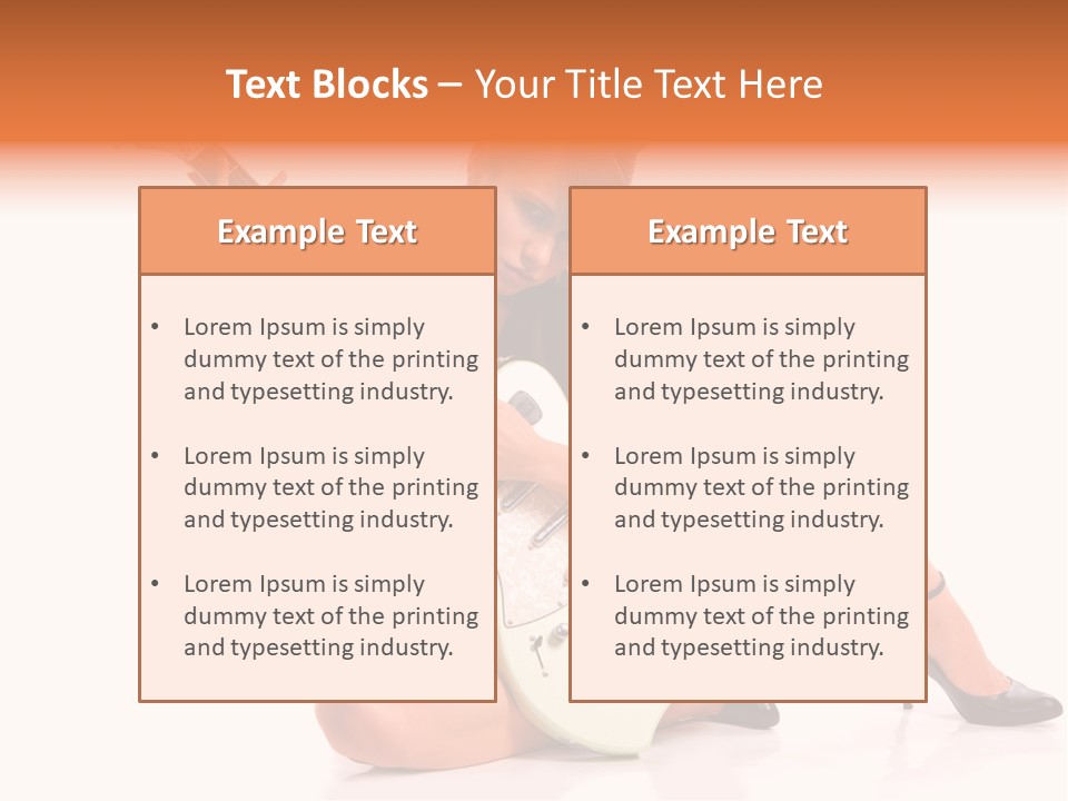 Clean Girl Face PowerPoint Template
