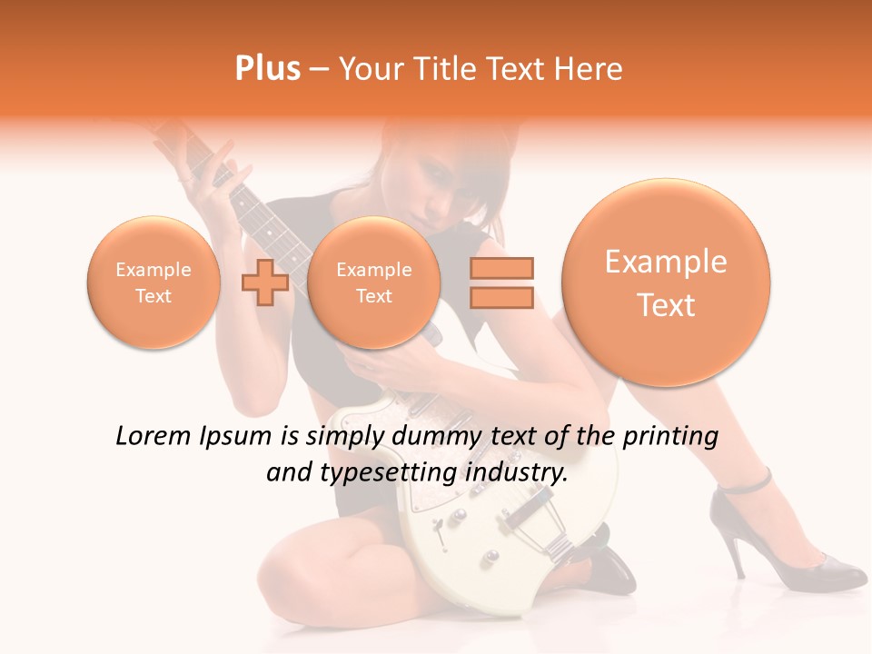 Clean Girl Face PowerPoint Template