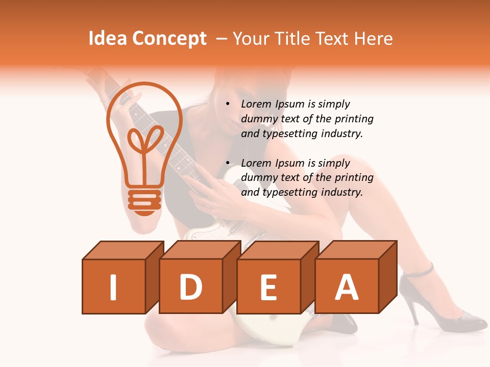 Clean Girl Face PowerPoint Template