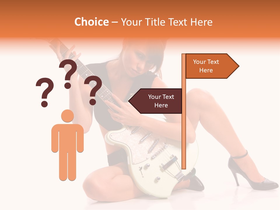 Clean Girl Face PowerPoint Template