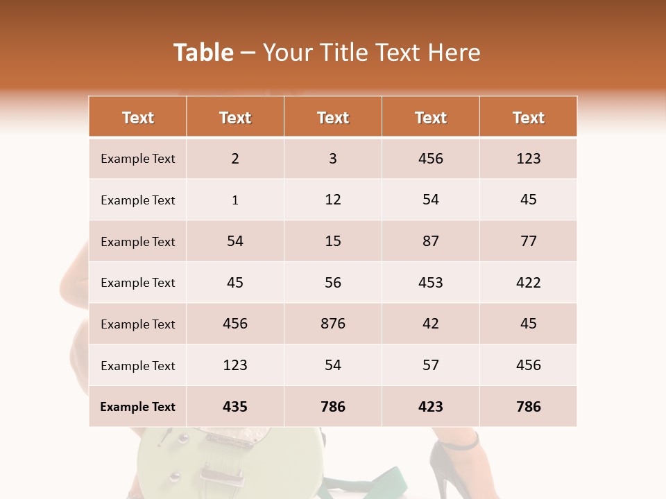 Green Healthy Sexy PowerPoint Template