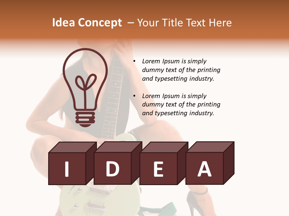 Green Healthy Sexy PowerPoint Template