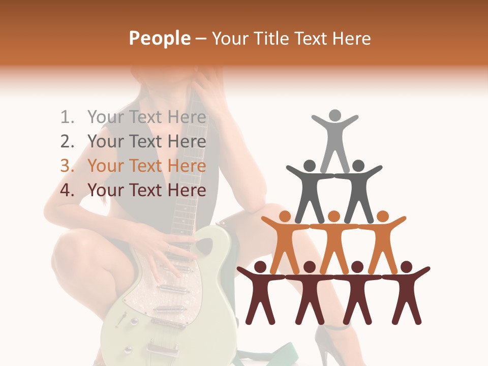 Green Healthy Sexy PowerPoint Template