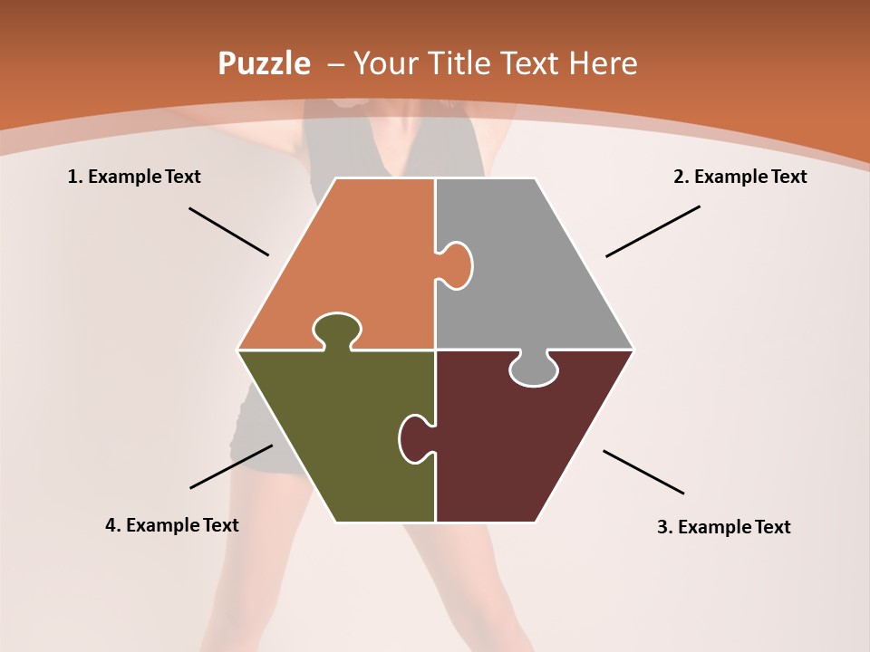 Rock Face Guitar PowerPoint Template