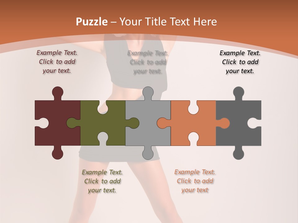 Rock Face Guitar PowerPoint Template