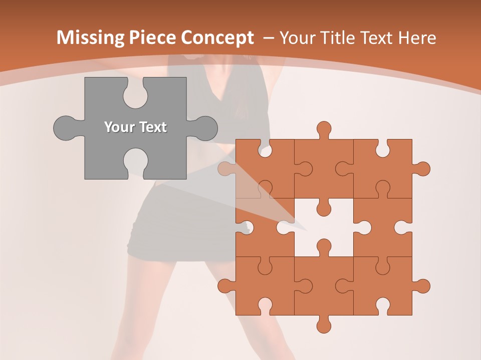 Rock Face Guitar PowerPoint Template