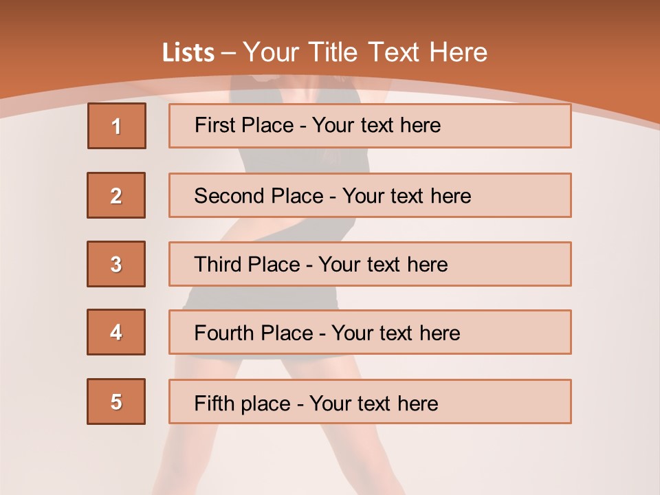 Rock Face Guitar PowerPoint Template