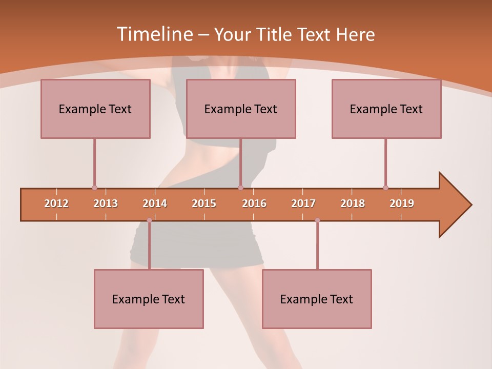 Rock Face Guitar PowerPoint Template