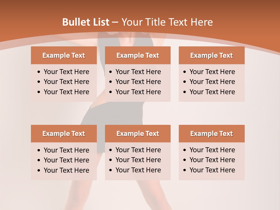 Rock Face Guitar PowerPoint Template