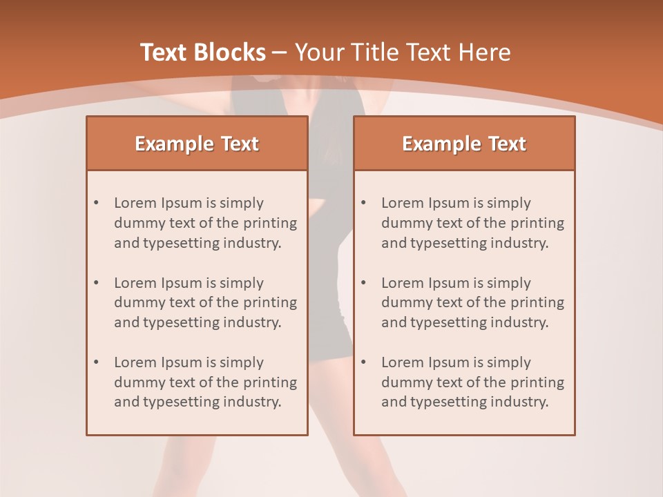 Rock Face Guitar PowerPoint Template