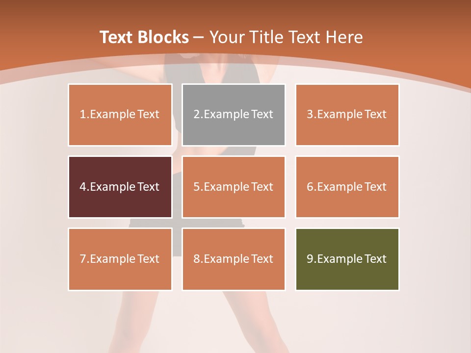 Rock Face Guitar PowerPoint Template