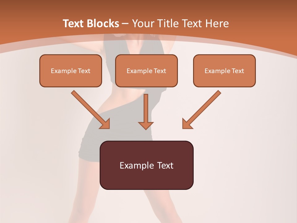 Rock Face Guitar PowerPoint Template