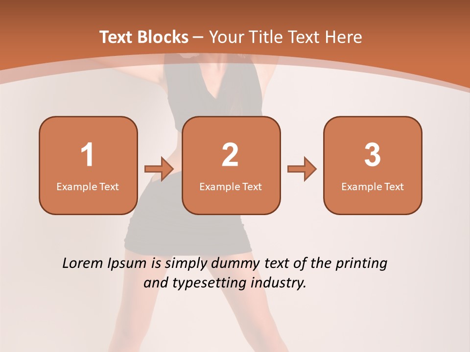 Rock Face Guitar PowerPoint Template