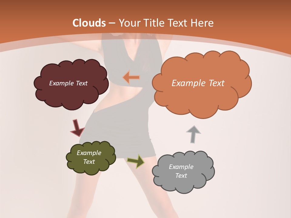 Rock Face Guitar PowerPoint Template