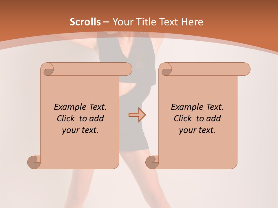 Rock Face Guitar PowerPoint Template