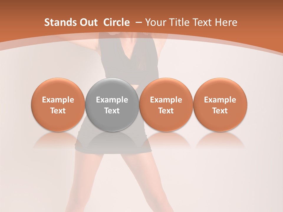 Rock Face Guitar PowerPoint Template