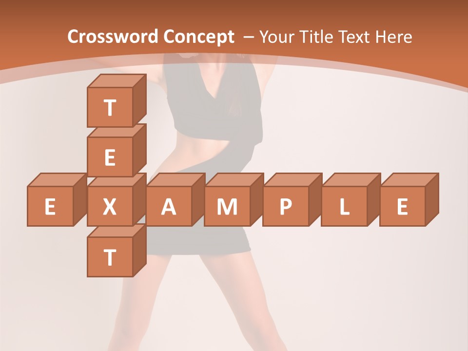 Rock Face Guitar PowerPoint Template