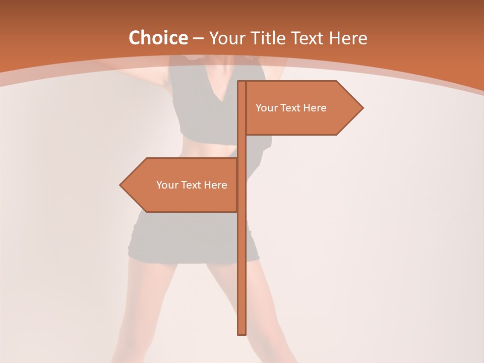 Rock Face Guitar PowerPoint Template