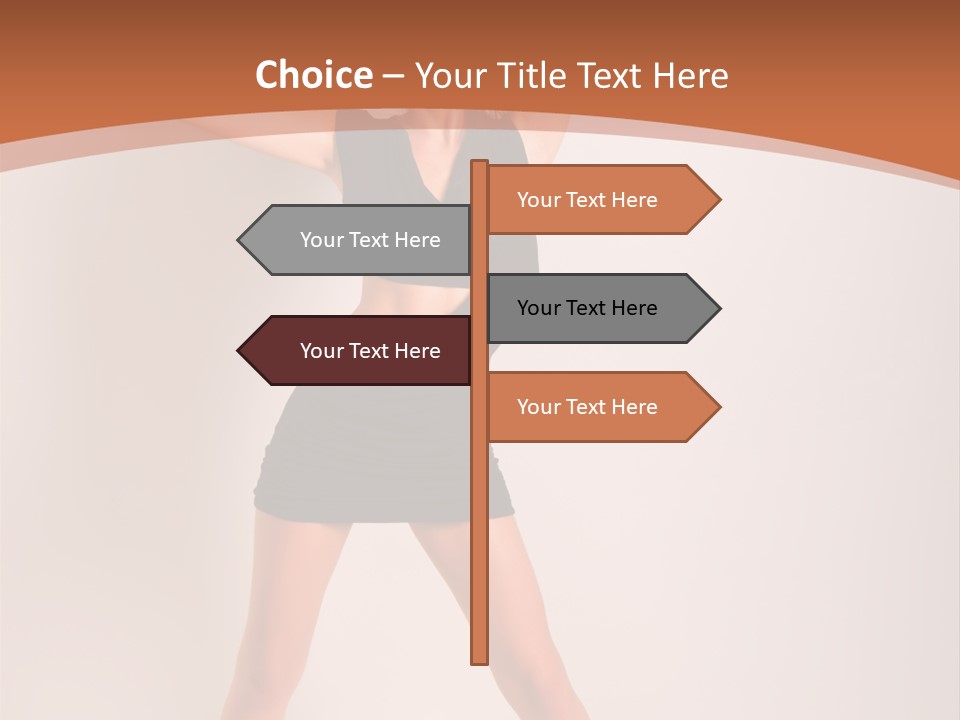 Rock Face Guitar PowerPoint Template