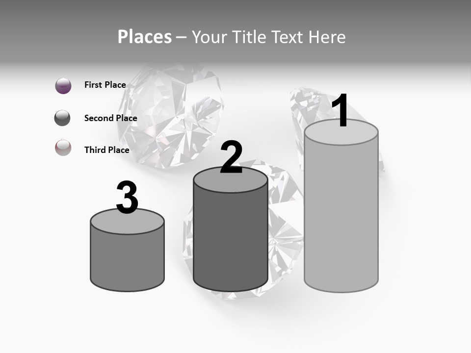 Clear Luxury Rock PowerPoint Template