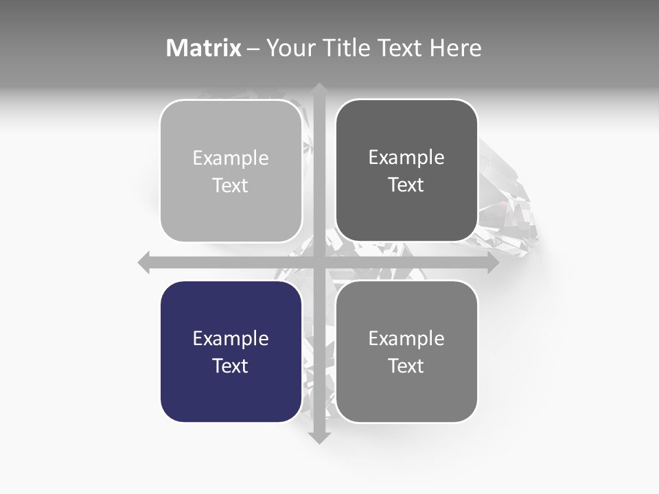 Clear Luxury Rock PowerPoint Template