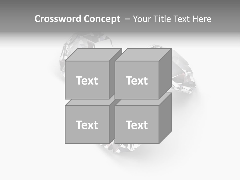 Clear Luxury Rock PowerPoint Template